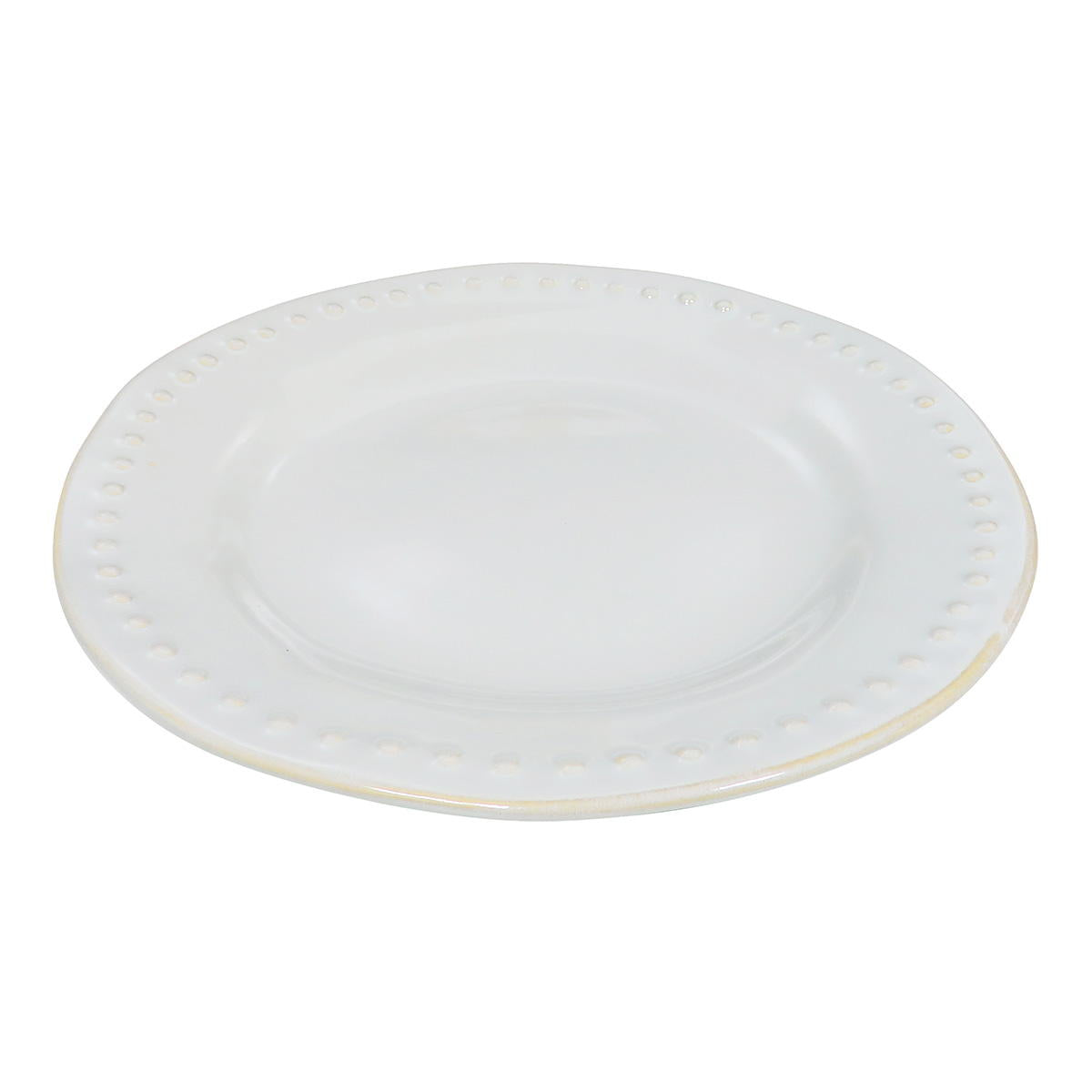 プレート リムドット ブルーグレー 327872