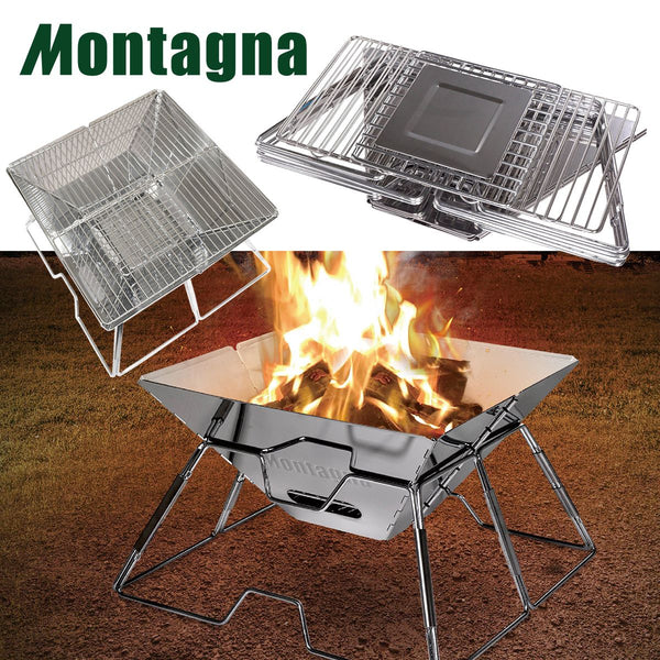 モンターナ Montagna 組み立て式お手軽BBQコンロ バーベキューコンロ