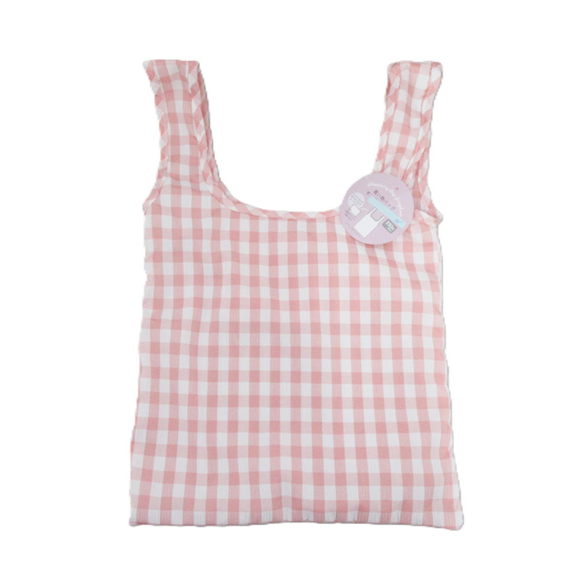 買い物バッグ ギンガムチェックPK 329088