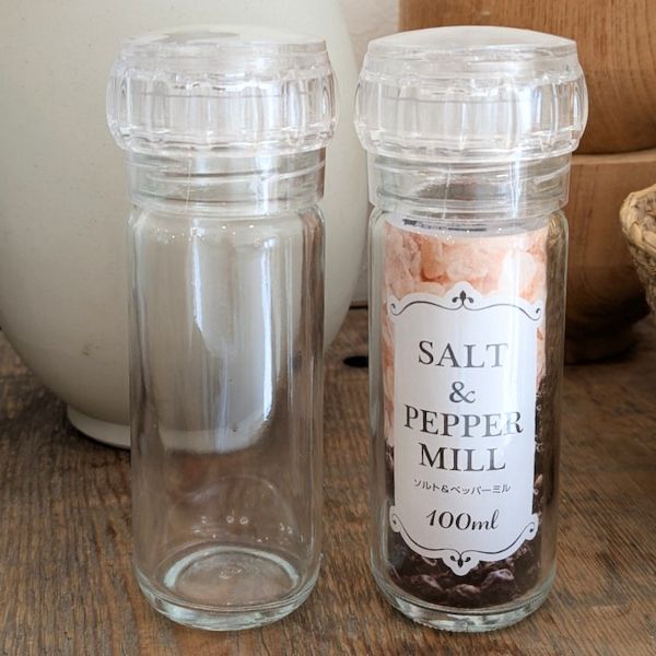 ソルト&ペッパーミル 約100ml　332016