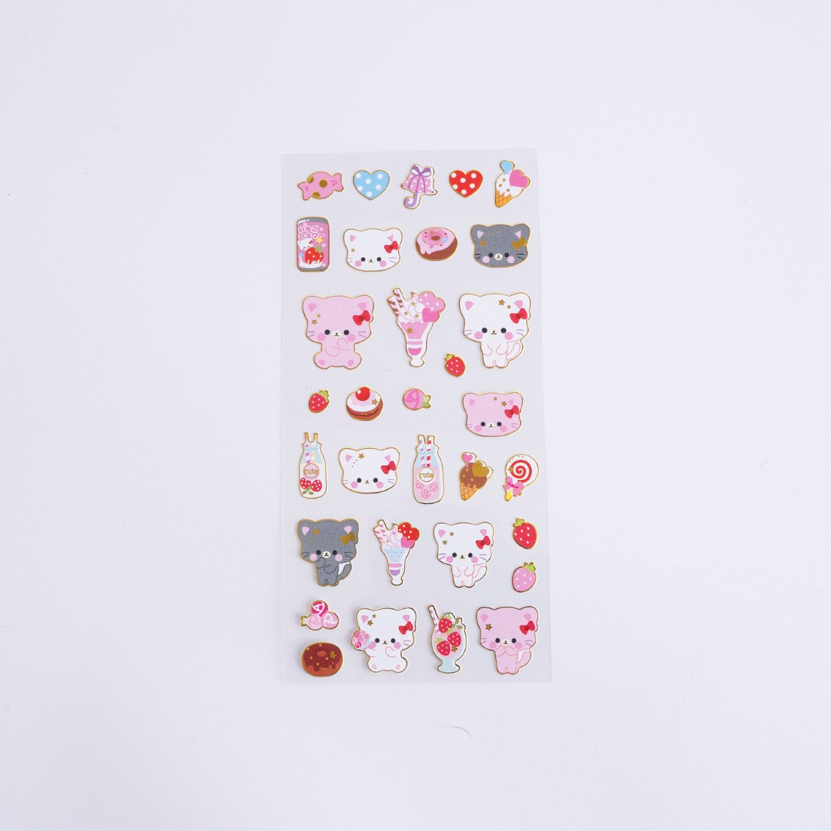 在庫限り】キラふちシール ふわりんこあにまる 335312