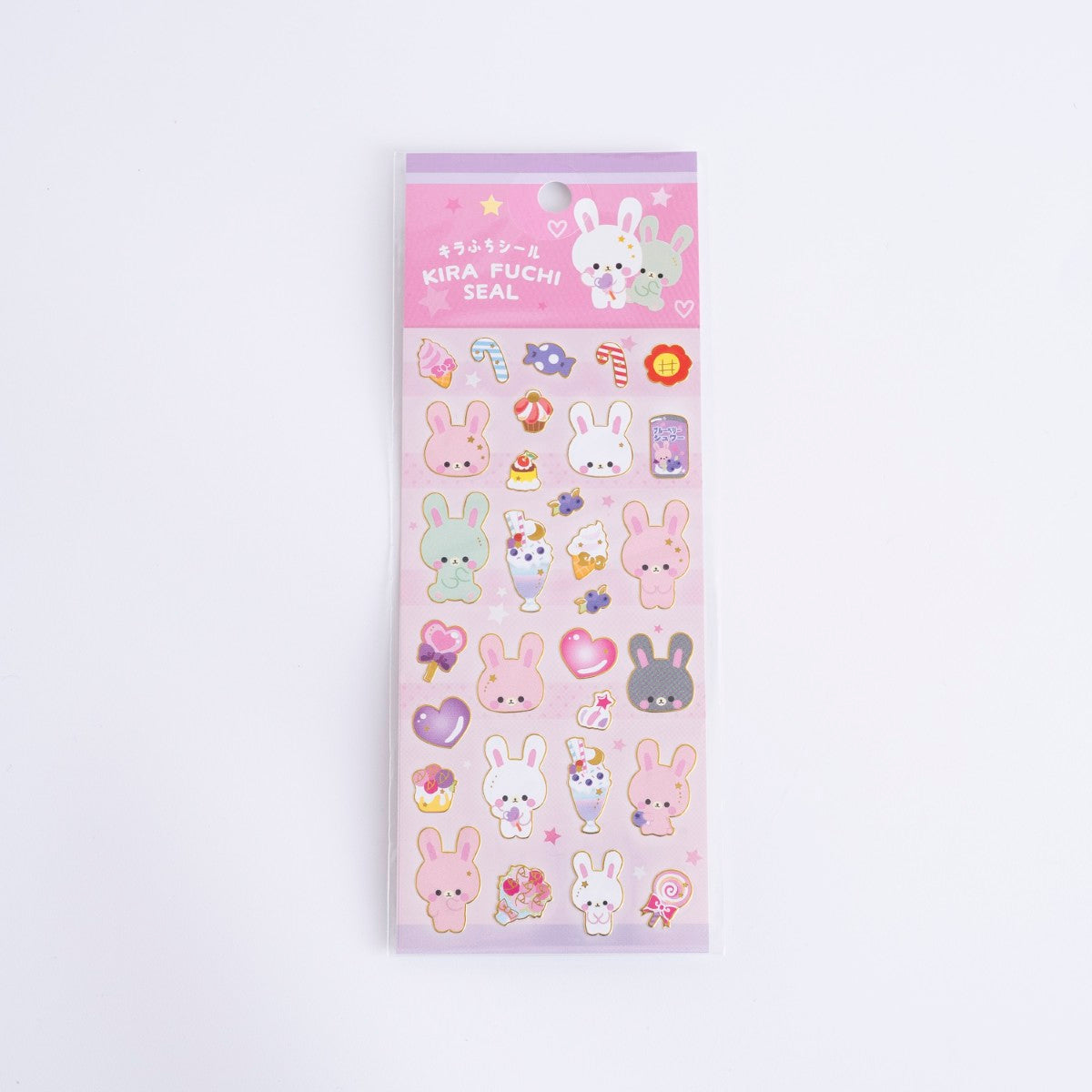 在庫限り】キラふちシール ふわりんこあにまる 335312