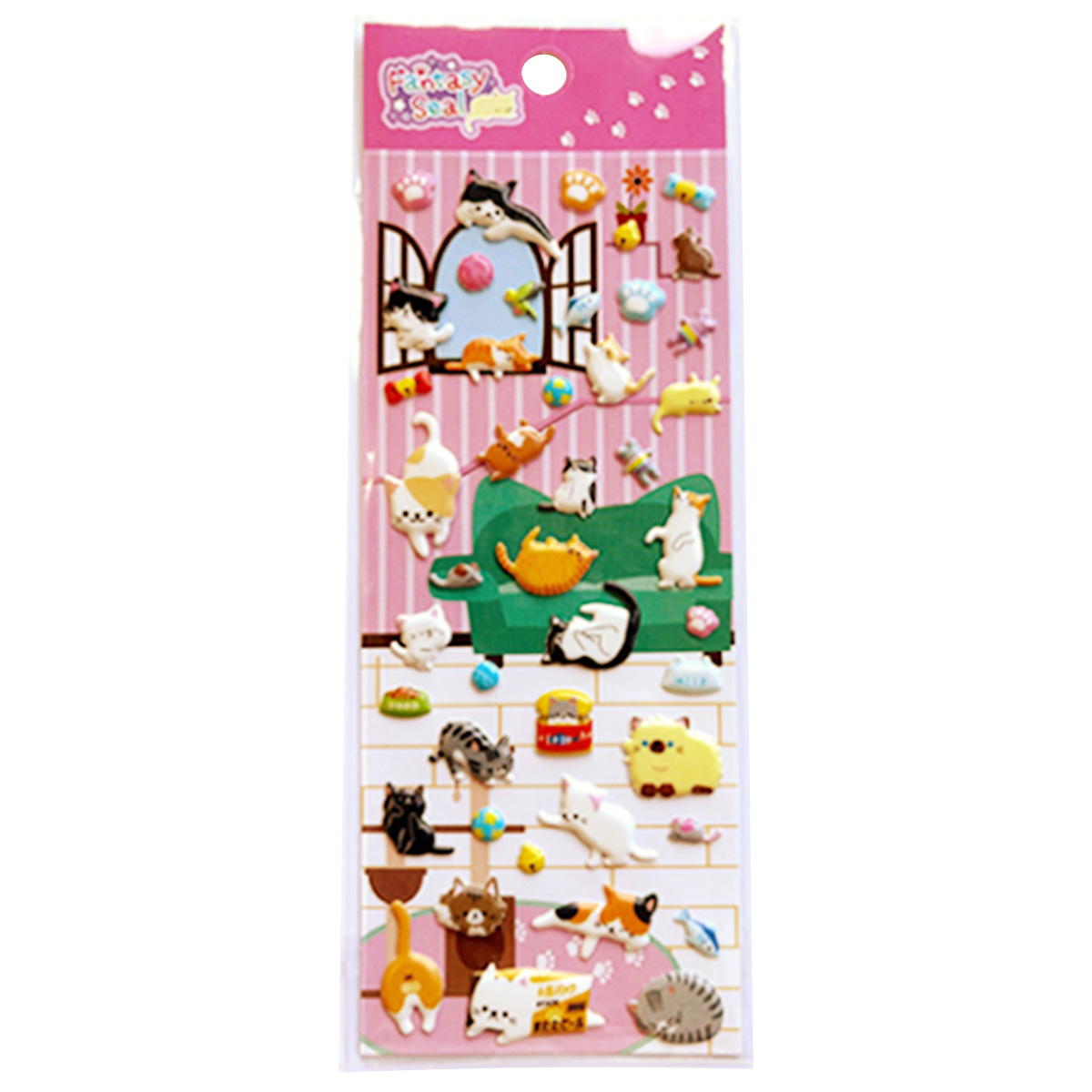 ファンタジーシール 猫 335315