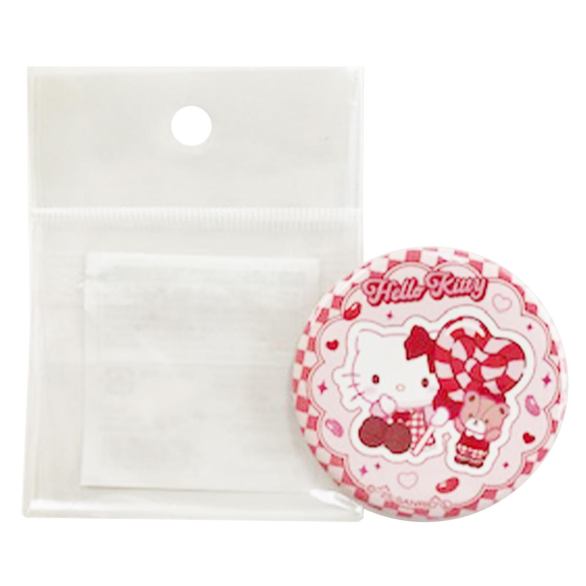 缶バッジ キティ（ピンキーロリポップス） 336562