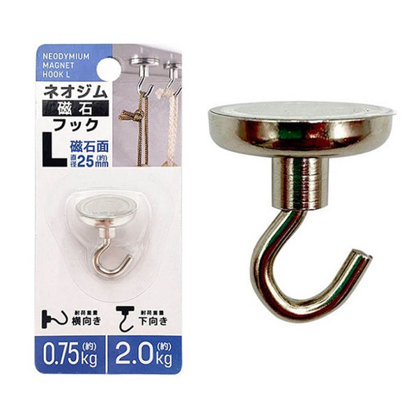 ネオジム磁石フック L 337352