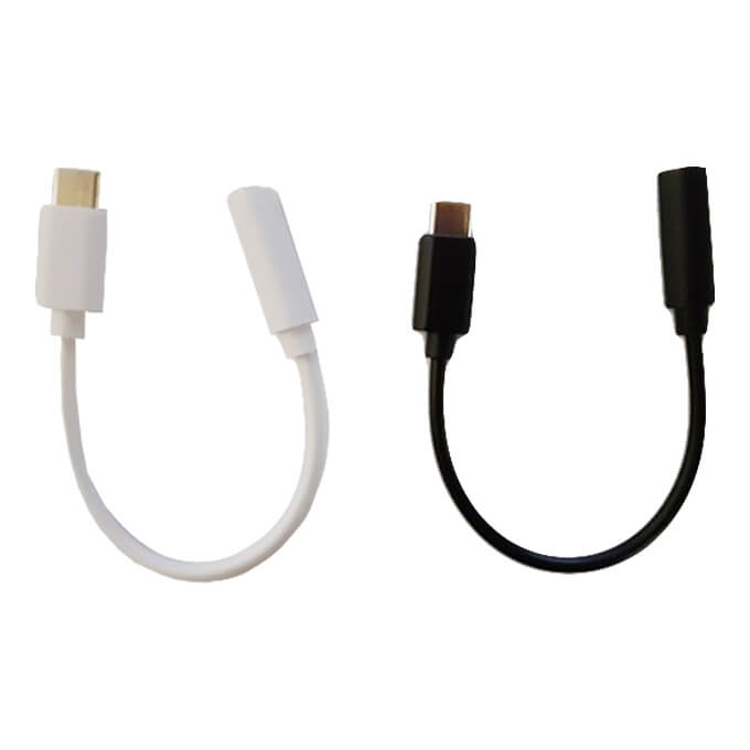 Type-C⇔3.5mm4極ステレオミニジャック変換コード 10cm 338122