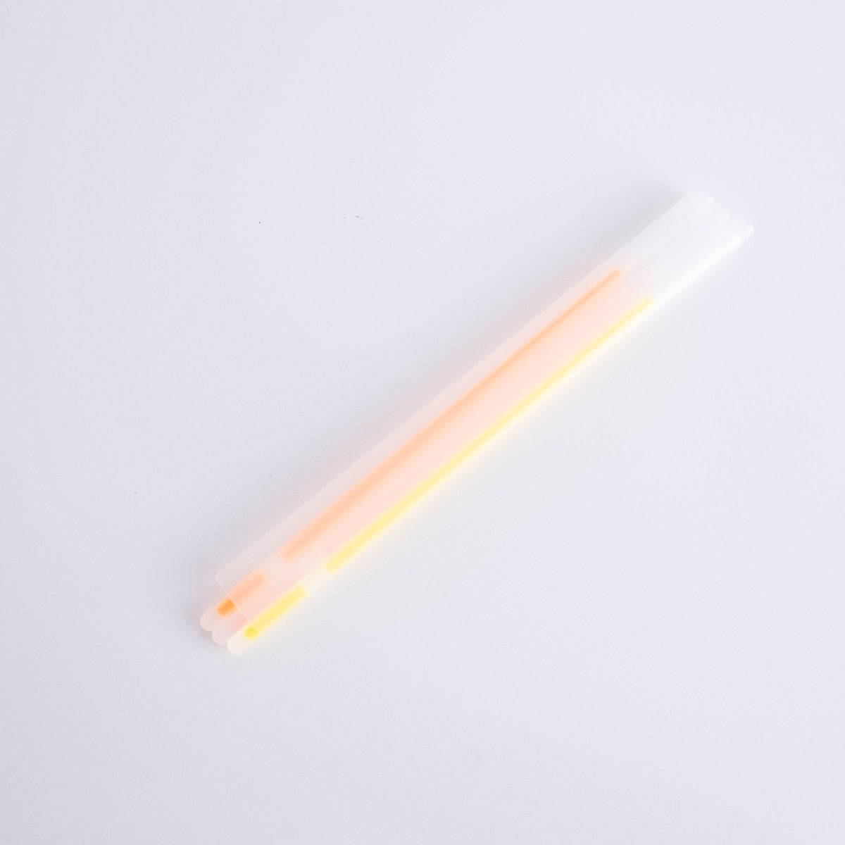 光るブレスレット3本入 （オレンジ・イエロー・パープル)　338546