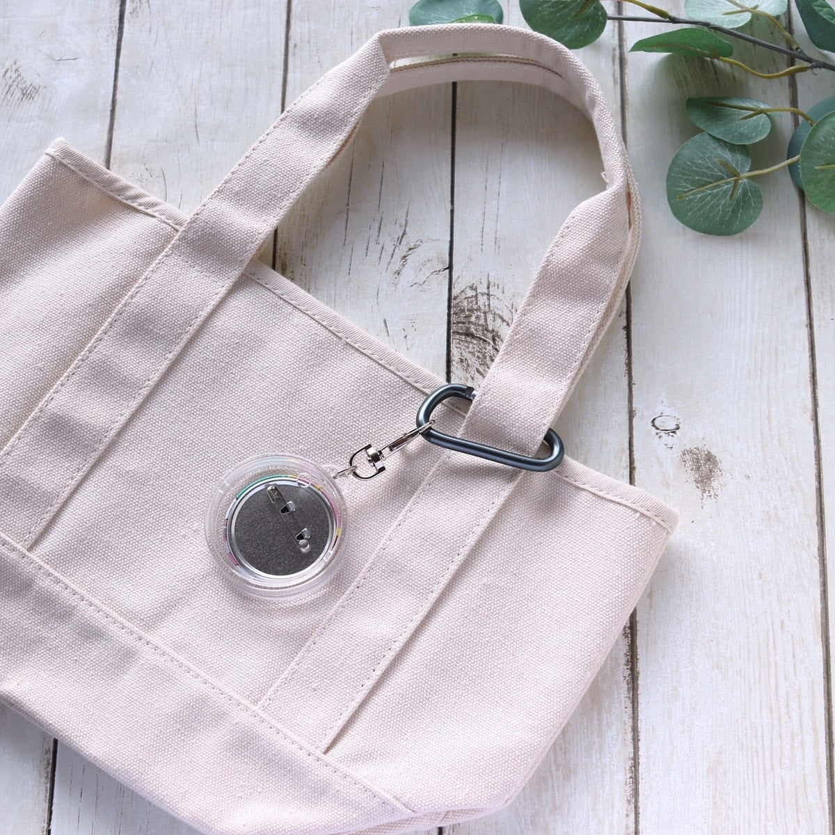 缶バッジ対応キーホルダーキット 44mmサイズ 338548