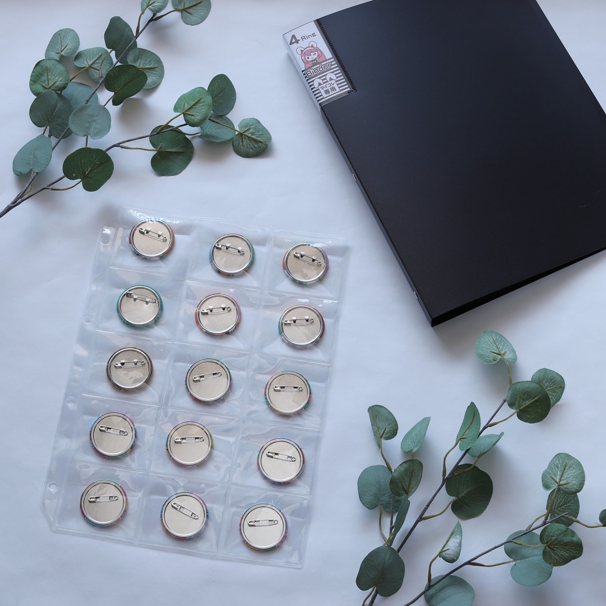 マイコレ 44mm用 缶バッチ収納リフィル オタ活 338750