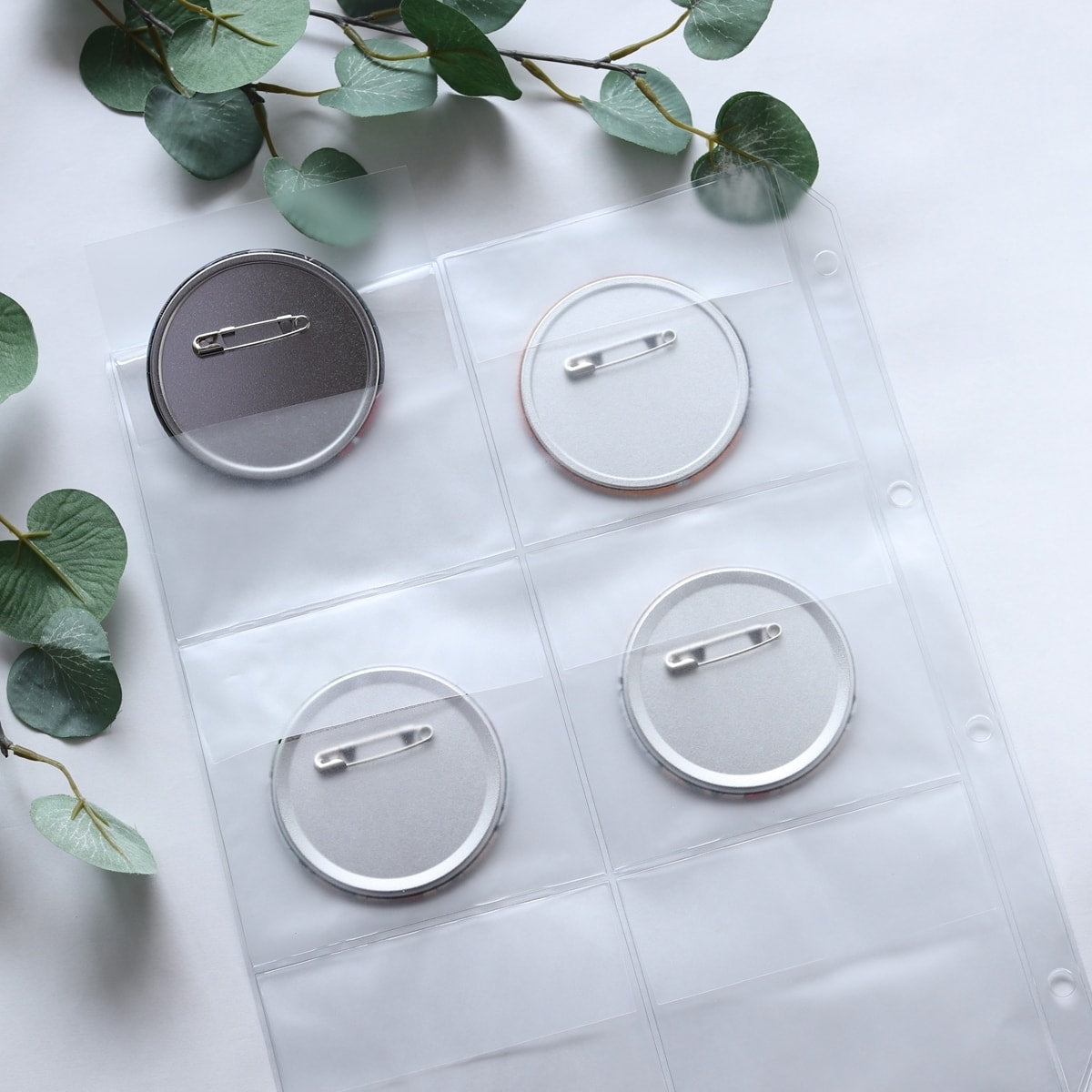 マイコレ 75mm用 缶バッチ収納リフィル オタ活 338752