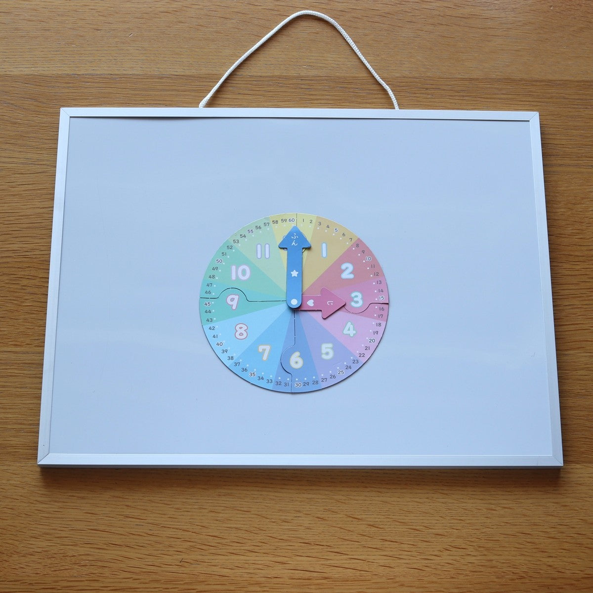 【OUTLET】ダイカットマグネット 時計 6P　339361