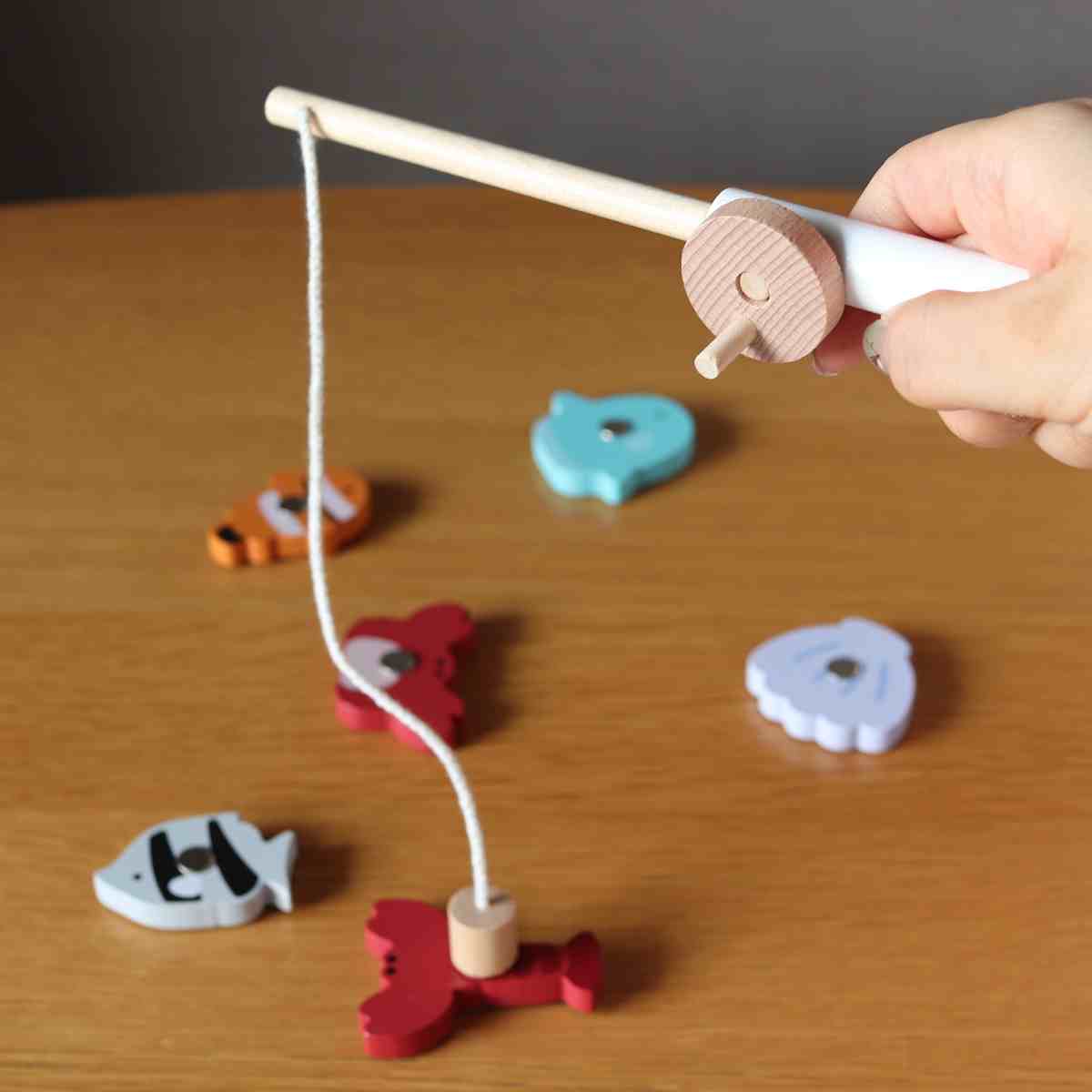 木製お魚つりセット つりざお 339500