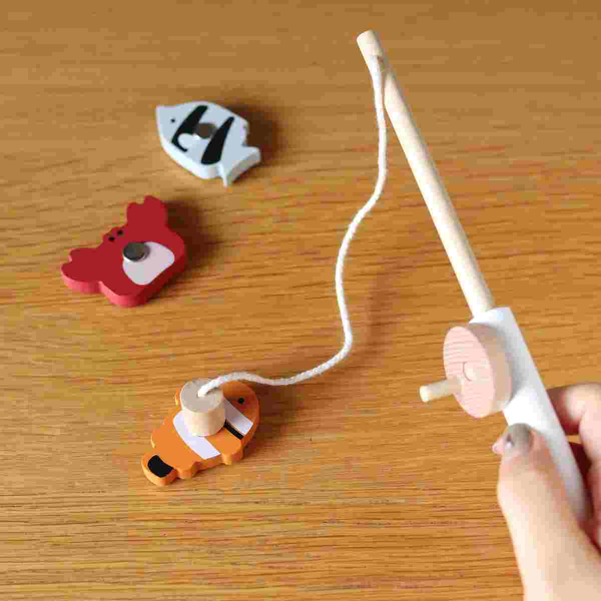 木製お魚つりセット お魚3びきA　339502