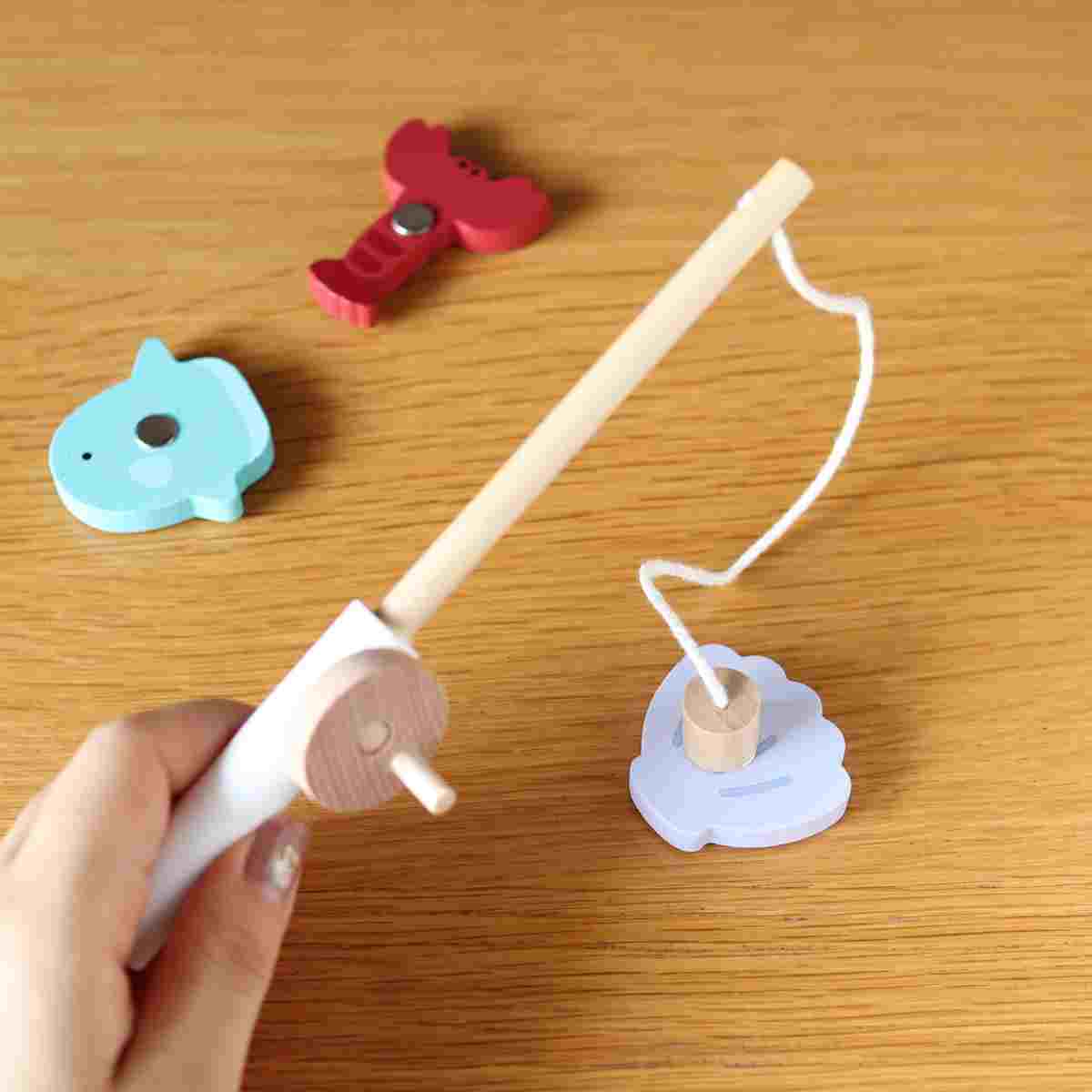 木製お魚つりセット お魚3びきA　339502