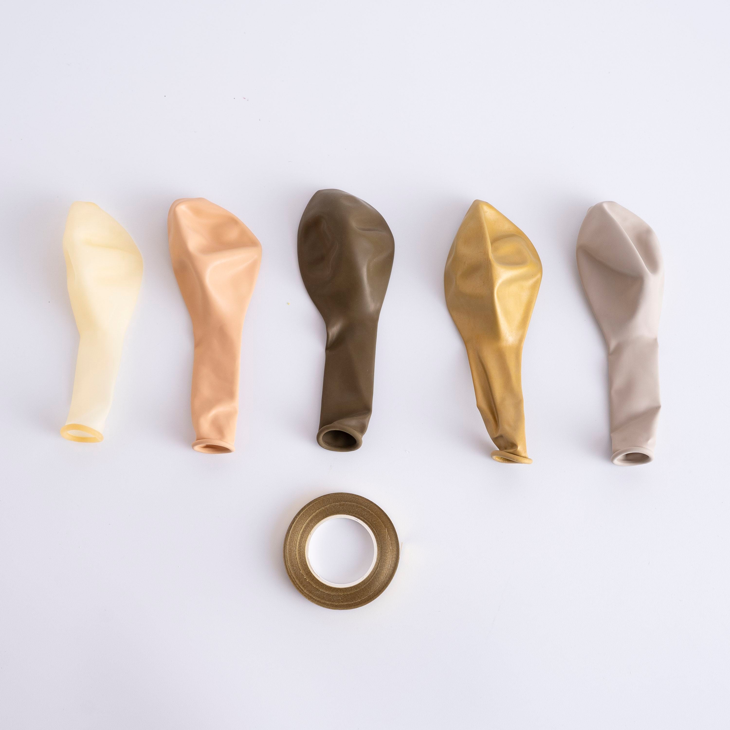 バルーンセット5P ナチュラルA パーティ風船セット　339669