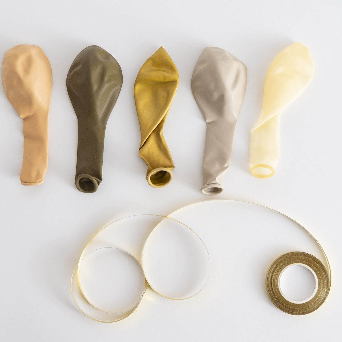 バルーンセット5P ナチュラルA パーティ風船セット 339669