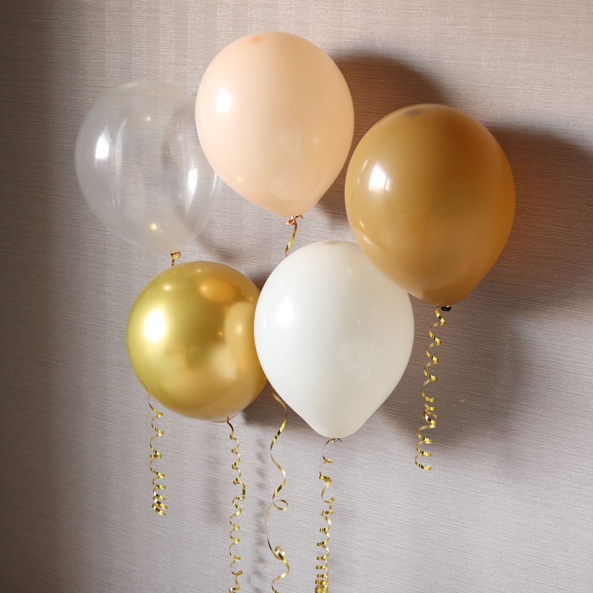 バルーンセット5P ナチュラルA パーティ風船セット　339669