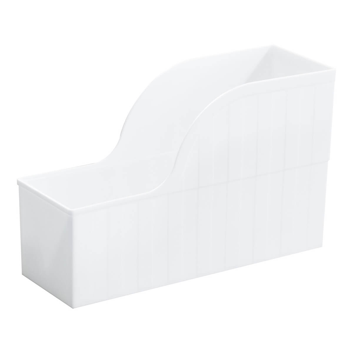 ファイルスタンド バインダー収納 A4 バインダースタンド ホワイト J9824 書類整理 卓上収納　340460