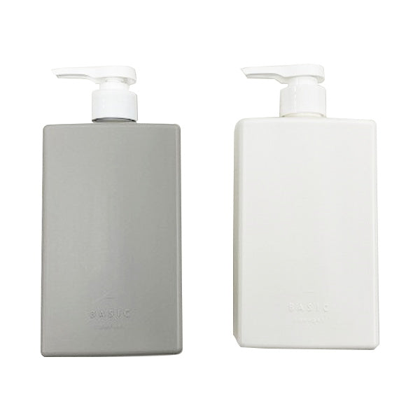 ソープディスペンサー 詰め替え容器 ポンプボトル スクエア 500ml　342254