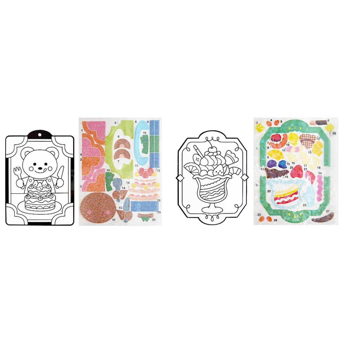 キラぺたシールはりえ 2P 342264