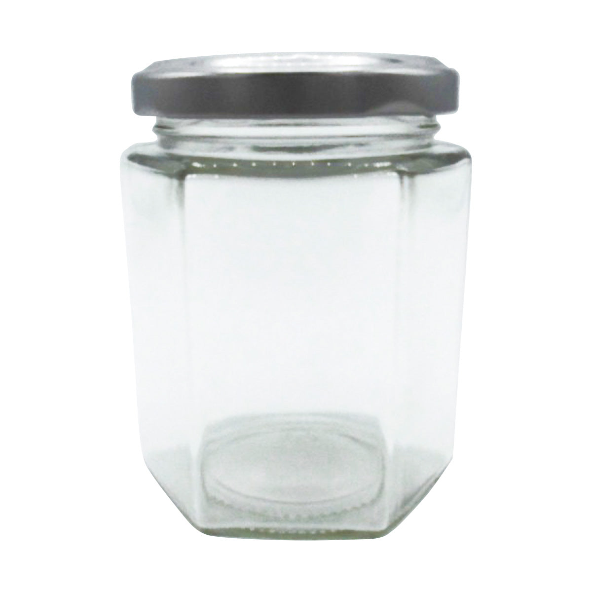 ガラス瓶 食品保存容器 保存ボトル OC1501スクリューキャップ 六角瓶 180ml 342302