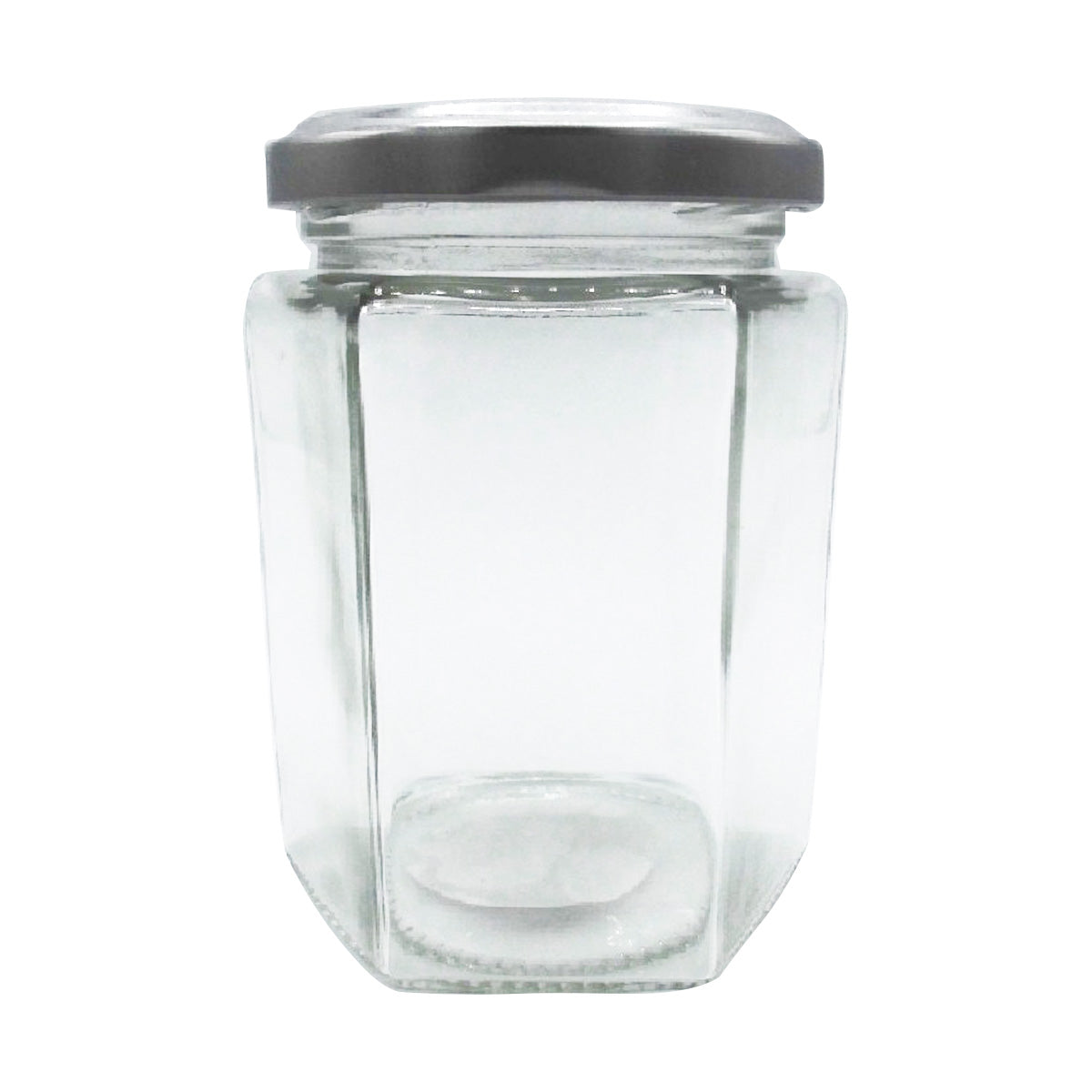 ガラス瓶 食品保存容器 保存ボトル OC1500 スクリューキャップ 六角瓶 270ml 342303