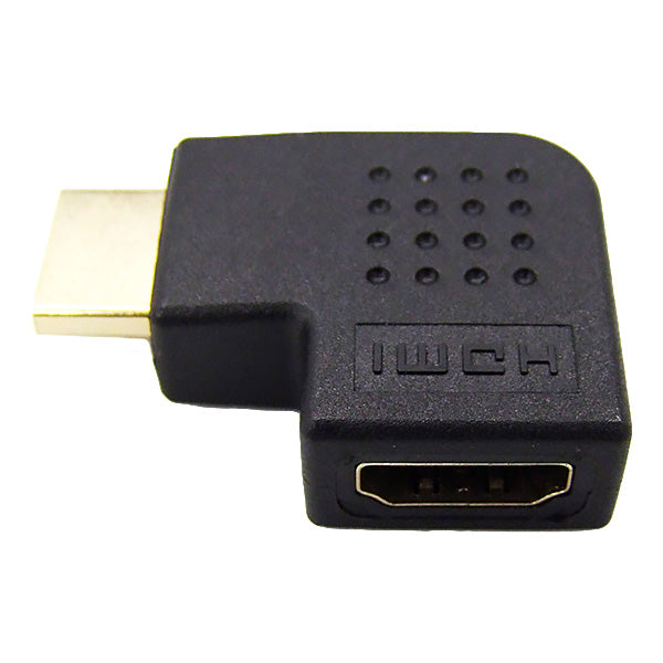 HDMIアダプタ 4K対応 HDMI L型 アダプタ 左向き　342812