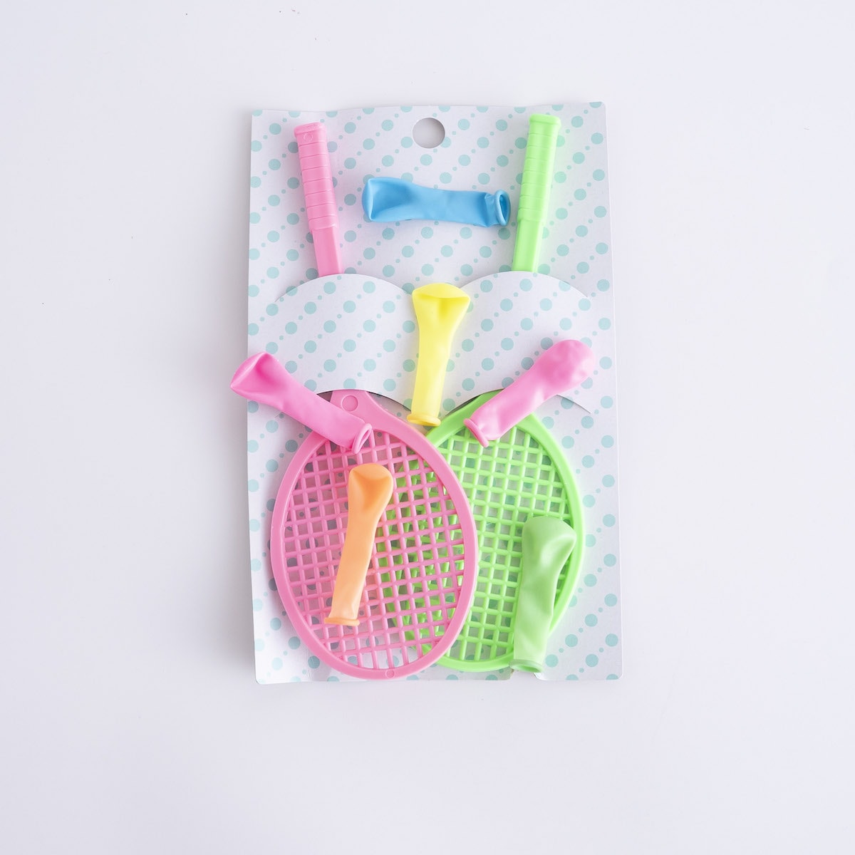 バルーン ふうせん テニス風船 /ラケット2コ・風船6コセット  343049