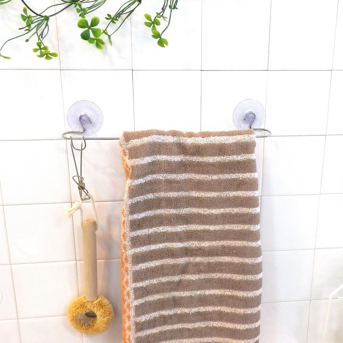 ステンレスタオルバー30cm 344678