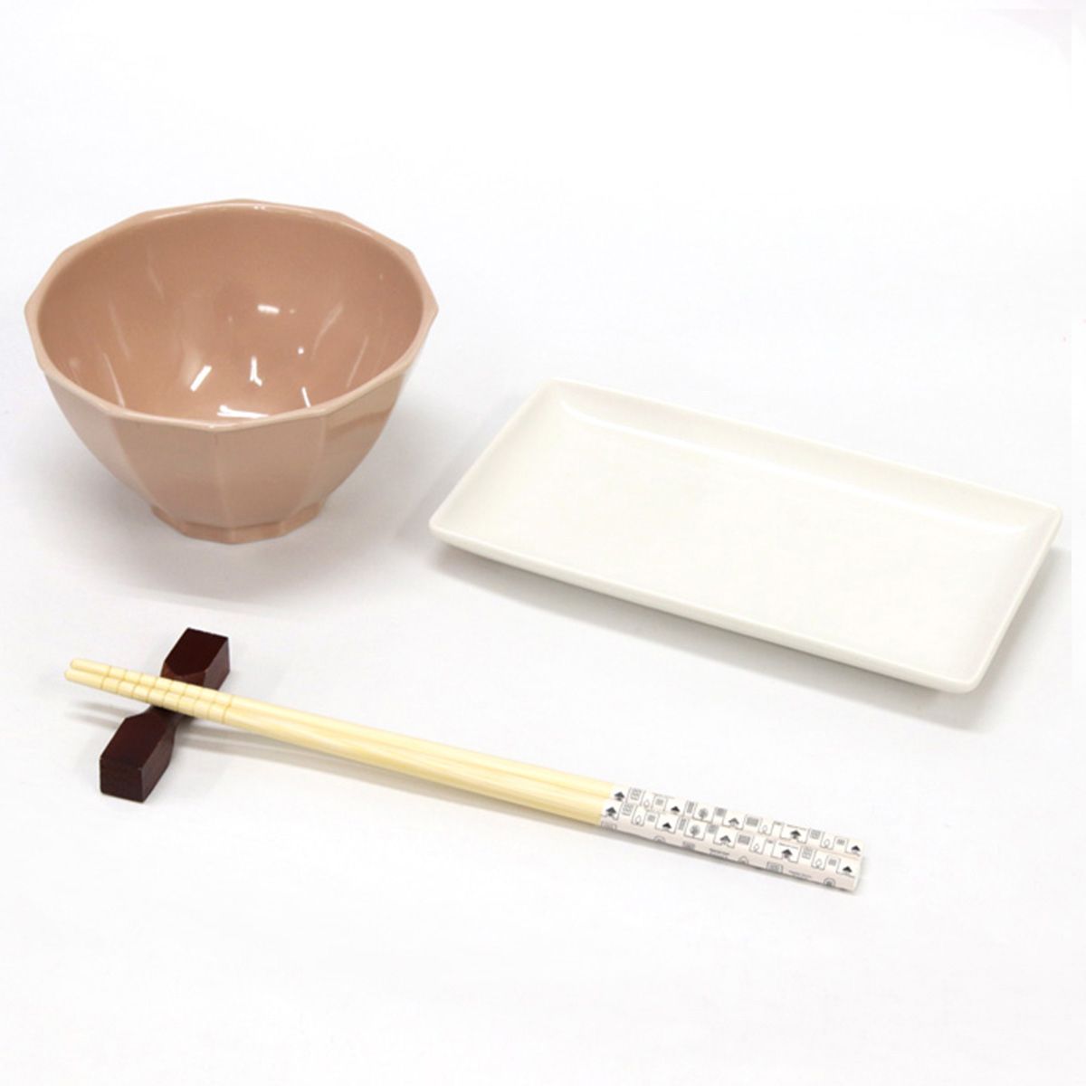 お箸 天然竹製  タウン箸 ホワイト  22.5cm 345945