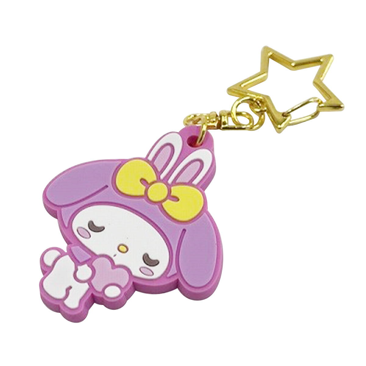 sanrio マイメロラバーキーホルダ50th紫 346009