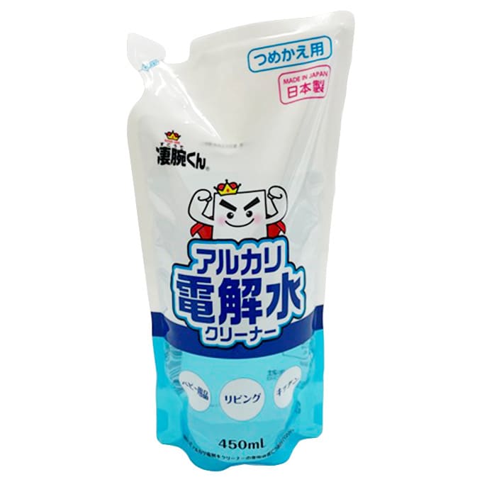 隆二くん  クリーナー  未開封 凄腕くん アルカリ電解水クリーナー 詰替 450ml 346328