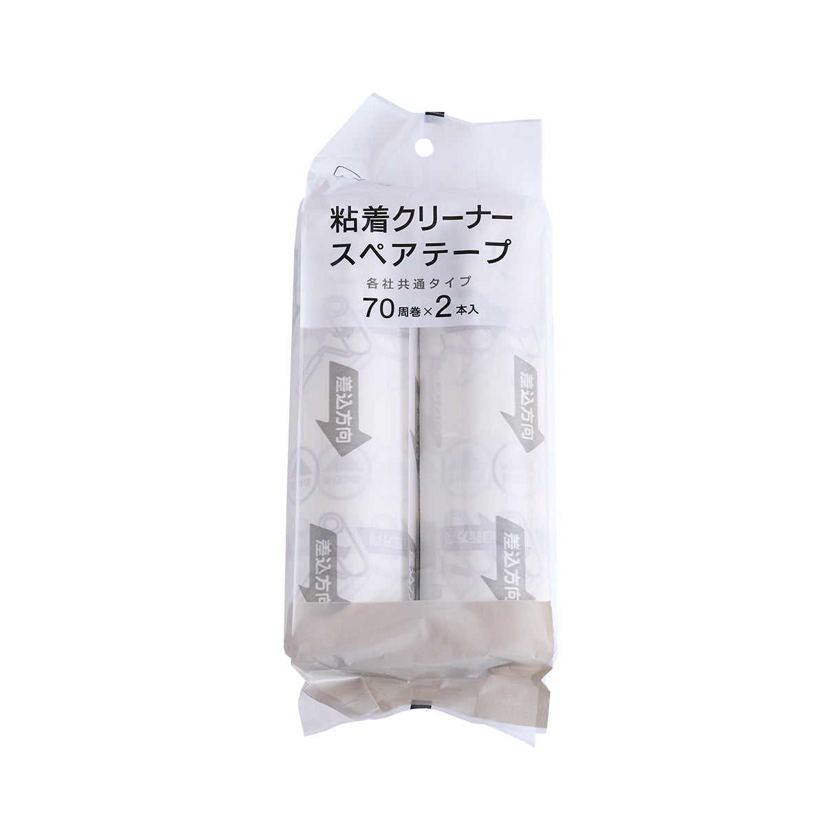 粘着スペアテープ 16cm 70周 2P　346333