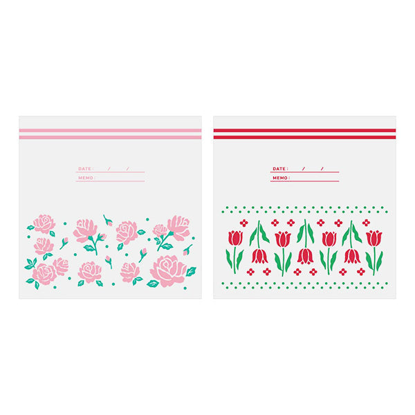 フリーザーバッグ S 15P レトロフラワー　346960