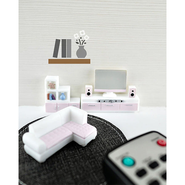 【OUTLET】ミニオブジェ PINKHOME テレビ　347246