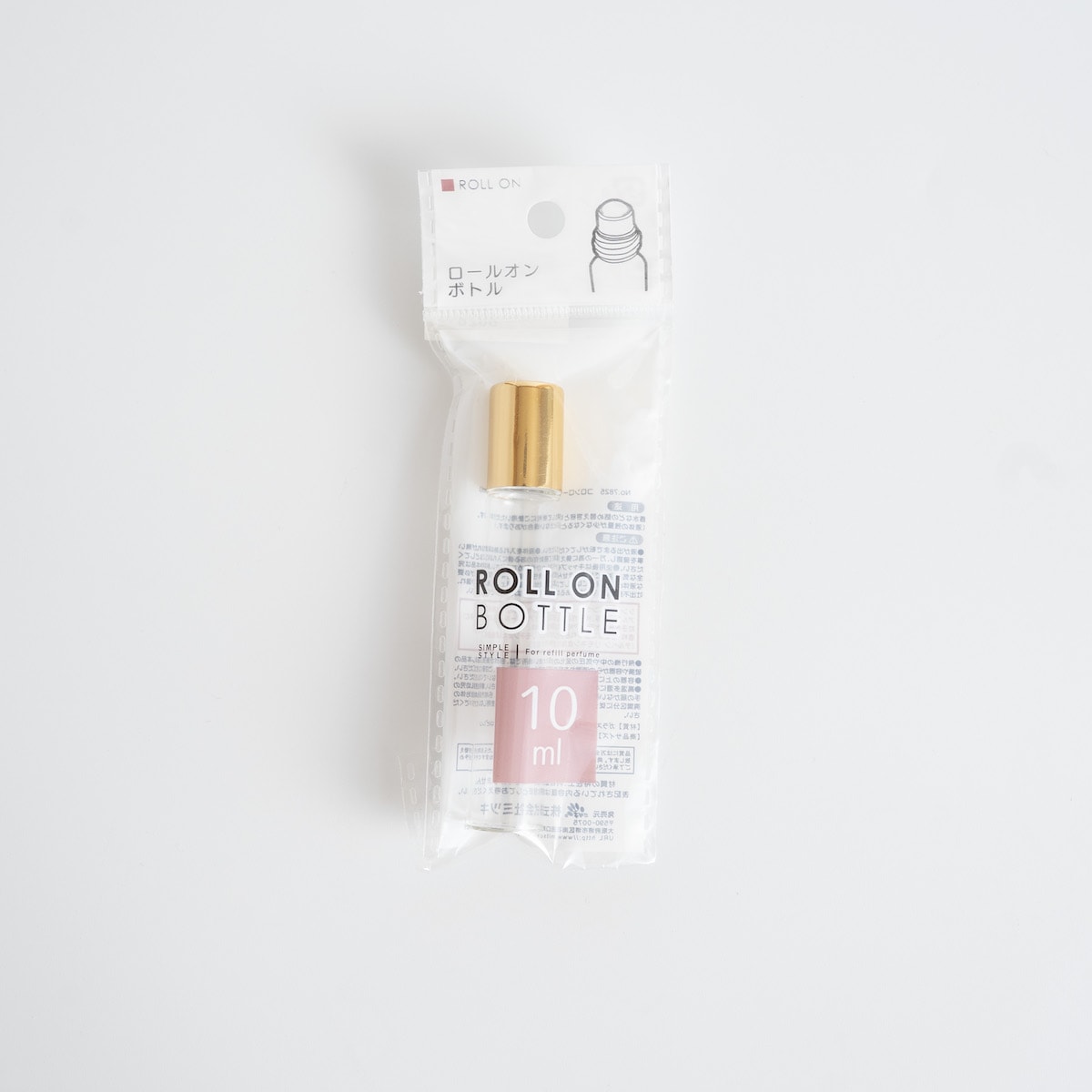 コロンローラー ロールオンボトル 10ml ステンレスボール  347528