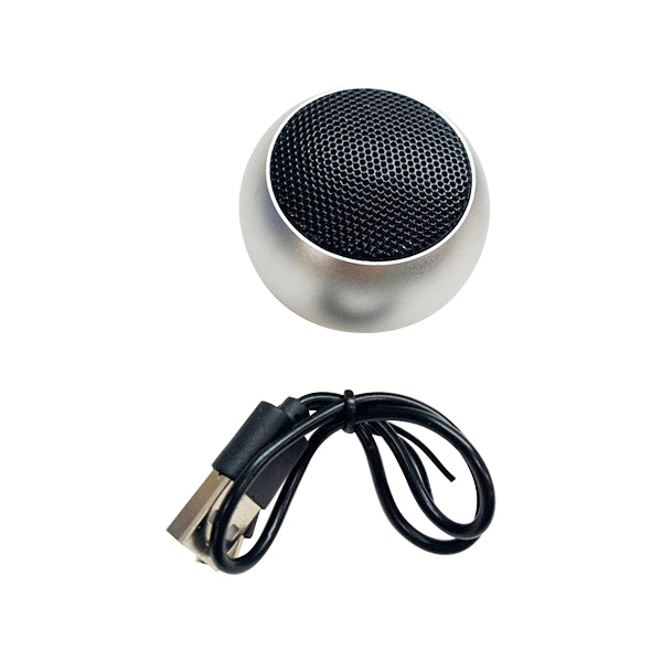 【OUTLET】Bluetoothスピーカー 高音質 USB充電式 通話機能付 コンパクト 6×3.7×5cm  347752