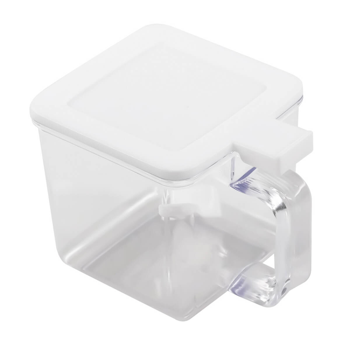 調味料入れ スマートポット360(スプーン付) ホワイト　347807