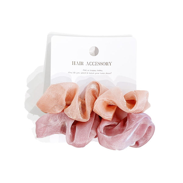 光沢シュシュ 2P 348843