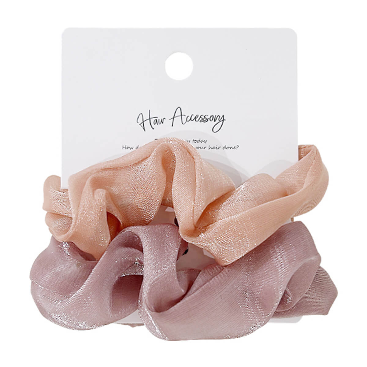 光沢シュシュ 2P 348843