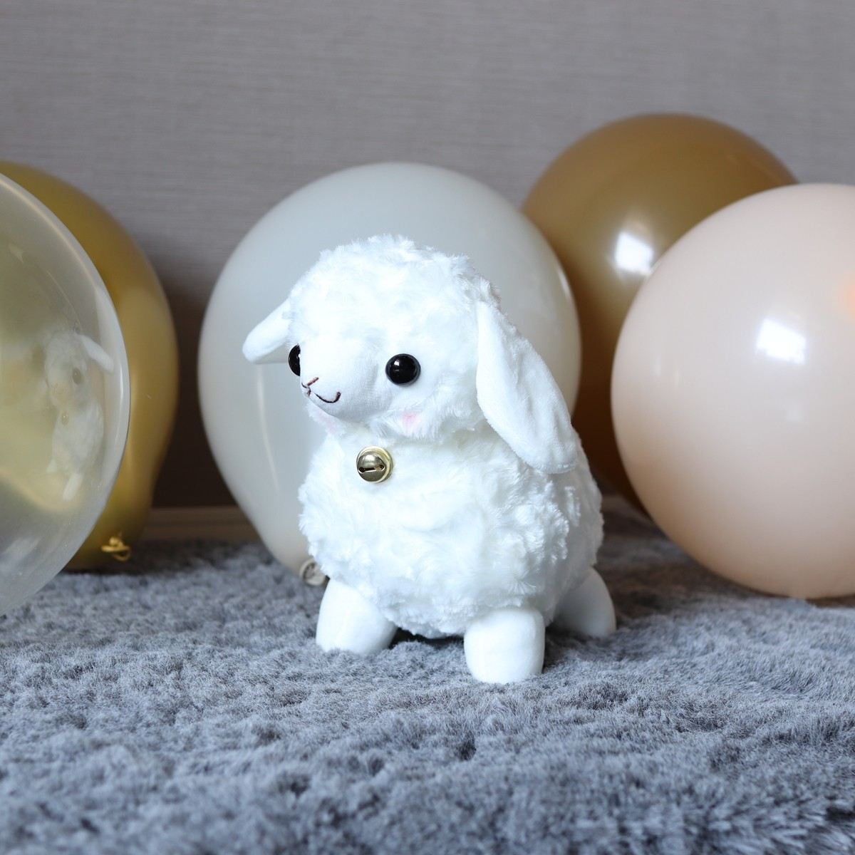 ぬいぐるみ ふわふわひつじ 22×18×26cm 349134