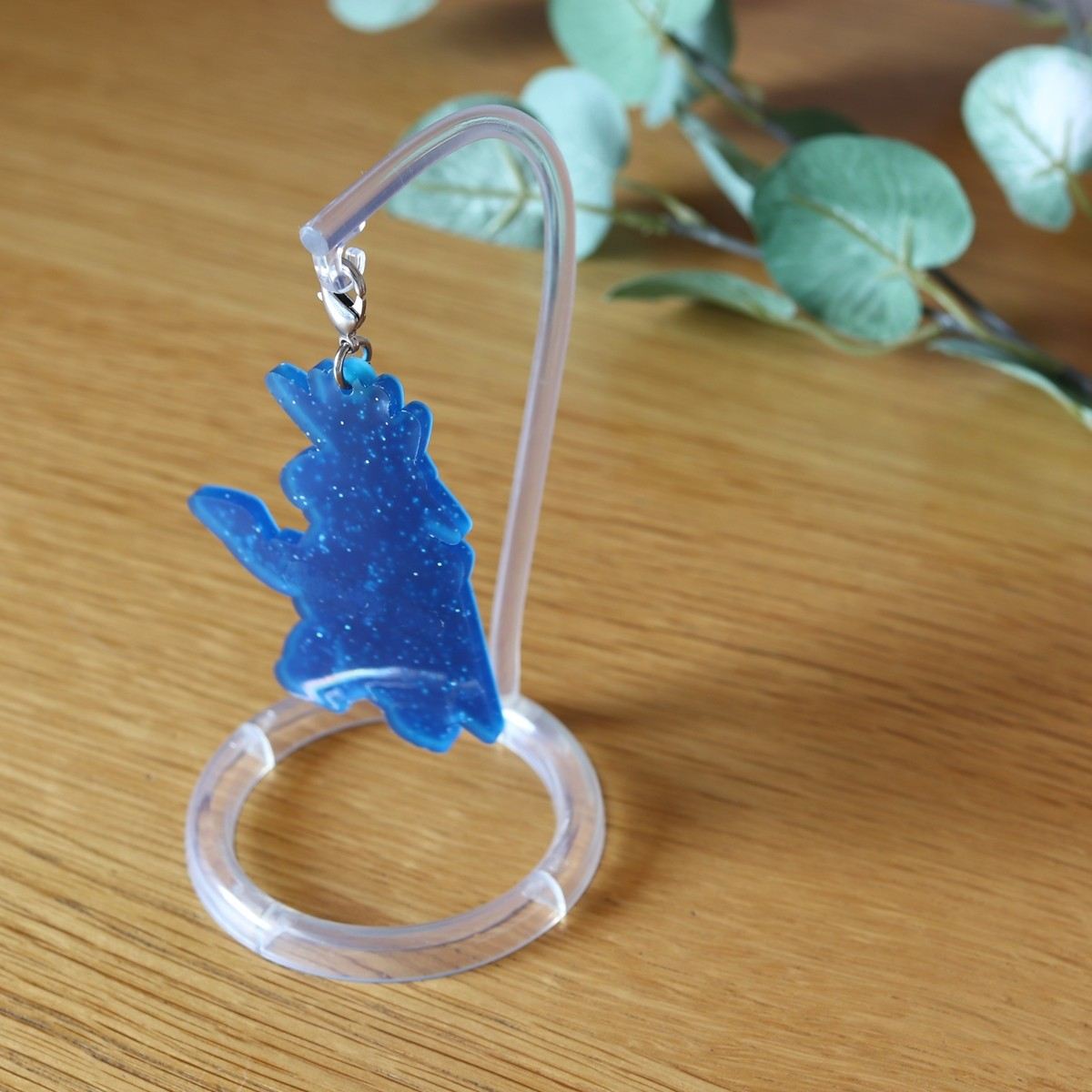 ディスプレイスタンド アクリルキーホルダー アクキーディスプレイ クリアスタンド　349185