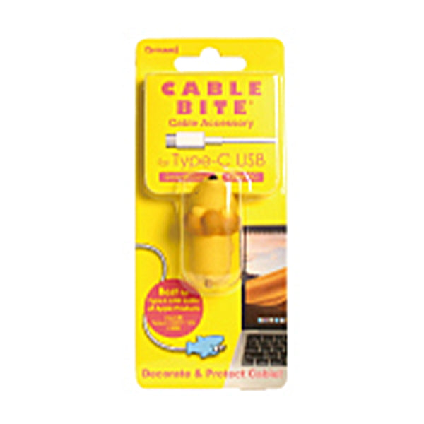 ケーブルバイト typeC USB 充電ケーブルカバー フォータイプシーUSB 断線防止 保護 ライオン　349451