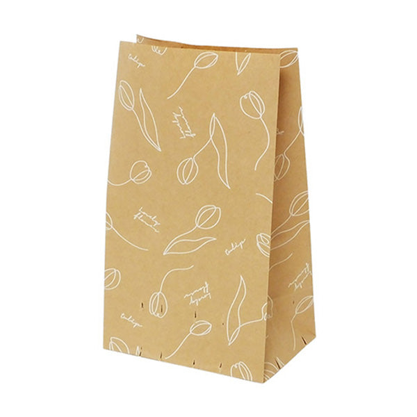 紙製水切りゴミ袋 チューリップ柄12枚 耐水紙　349625