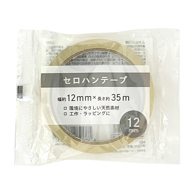 セロハンテープ12mmx35m 350037