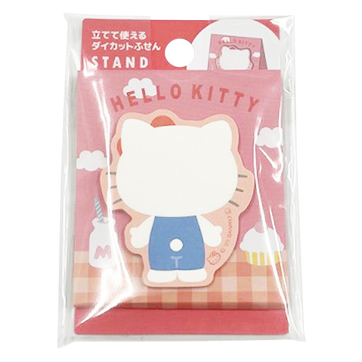 sanrio キティ 立てて使えるダイカット付箋 350537