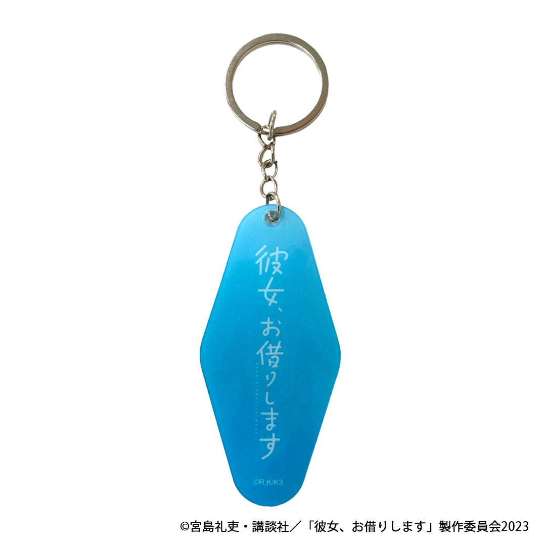 貴重　彼女 お借りします BIG アクリルキーホルダー 8個セット 駿河屋 -<中古>全8種セット BIGアクリルキーホルダー 「DMM