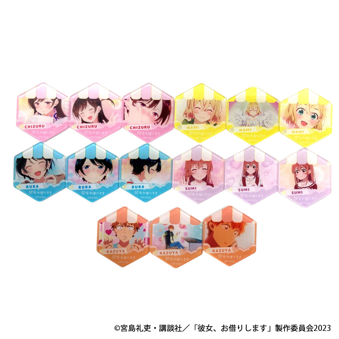 OUTLET】彼女、お借りします アクリルマグネット コンプリートセット