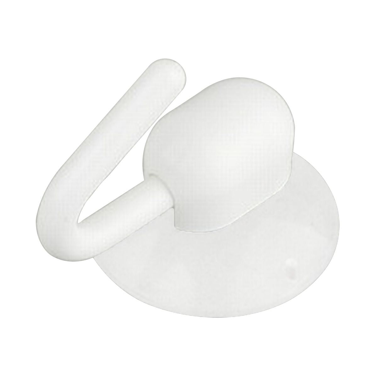 吸盤式円形フック ホワイト 楽天市場】吸盤フックちょこっと右へ60° シングルL K60-SHL