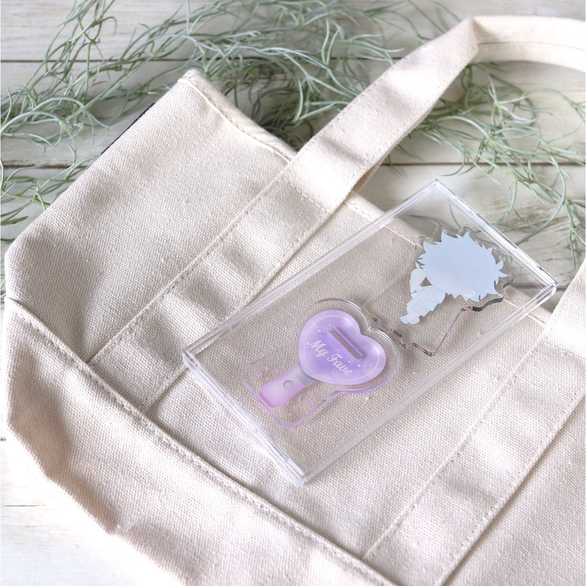 アクリルスタンドデコレーション台座 アクスタ台座 ライト柄 推し活 オタ活 351412